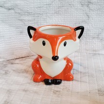 Animal Planters with Succulents, Fox and Raccoon, 3 inches, ceramic image 5