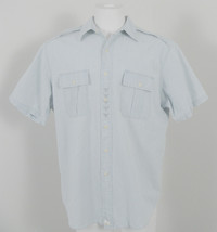 NEW! Polo Ralph Lauren Vintage Style Chambray Shirt!  *Faded  *Short Sle... - $44.99