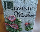 Loving Mother Stone / Wall Plaque and Stand (NAPCO #19019, Remembrance /... - $49.99