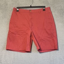 Chaps Shorts Men’s 36 Golf Maroon Flat Front Pockets - $11.88