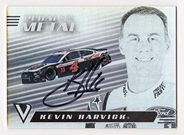 Autographed Kevin Harvick 2021 Panini Chronicles Black Racing Pedal To The Metal - £38.72 GBP