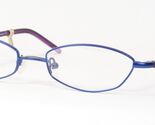 TOP LOOK 2020 3 Blue UNIQUE RARE EYEGLASSES GLASSES FRAME 50-18-145mm Ge... - $97.04
