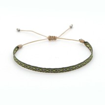 Go2Boho Braided Bracelet Weave Bracelets For Women Boho Jewelry Ethnic Pattern P - £10.46 GBP