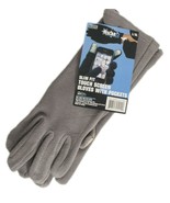 Hot Headz PolarEx Fleece Women&#39;s Texting Gloves Gray Size L/XL Hidden Po... - $12.99