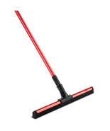 18 in. Flex Foam Blade Floor Squeegee with 52 Handle Steel Straight Dura... - $20.06