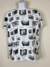 Primark Men Size L White Block Definitions T Shirt Short Sleeve  - $6.30