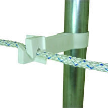 Field Guardian Pipe Clamp Insulator White 102512    814421013385   - $15.15