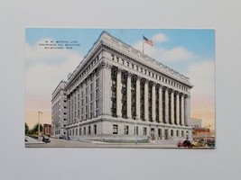 Vintage Postcard Milwaukee Wisconsin WI Northwestern Mutual Life Insurance - £4.70 GBP