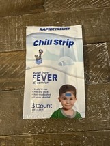 Rapid Relief Chill Strip Relief from Fever Discomfort 3 Count - €7,51 EUR