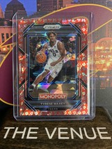 2022-23 Panini Prizm Monopoly - Red Ice Free Parking #69 Tyrese Maxey - 76ers - £16.31 GBP