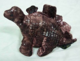 Russ Stego The Stegosaurus Dinosaur B EAN Bag 5&quot; Plush Stuffed Animal Toy - £12.27 GBP