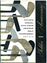 Ohio State Amateur Golf Tournament 50th Annual Program July 9 1956 - £81.85 GBP