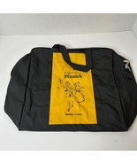 Hefty Kordite New Year&#39;s Eve Trip Bag Travel Munnich Germany Yellow Black - $15.39 CAD