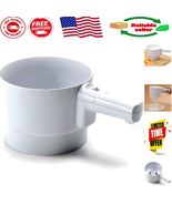 Dishwasher Safe Modern Battery Sifter - White, Perfect for Effortless Co... - $627.56 MXN