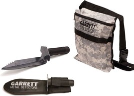 Garrett Edge Metal Detector Digger With Camouflage Finds Pouch And Sheath. - $66.95