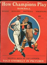 HOW CHAMPIONS PLAY BASEBALL 1948-STREET &amp; SMITH-COMICS FN - $181.88