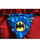 New Mens Blue BATMAN Comic Strip Superhero  Gstring Thong Lingerie Under... - $377.73 MXN