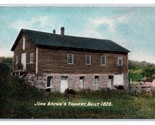 John Brown&#39;s Tannerie Richmond Township Crawford Co Pa Unp DB Carte Post... - $7.91