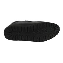 Men's TAYNO Wallabee Chukka Boots Smooth Leather Light Weight Mojave L Black image 9
