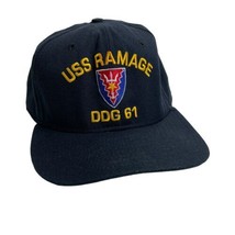 Vintage USS Ramage DDG61 Military Hat New Era Pro Baseball Cap - $19.95