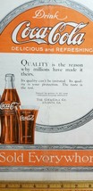 Antique 1919 Paper Advertising COCA COLA &quot;Sold Everywhere&quot; LESLIE&#39;S WEEK... - £14.38 GBP