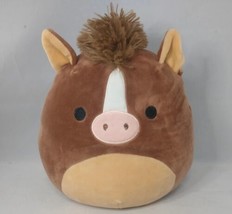 Squishmallow Brisby the Horse 8&quot; Plush kellytoy  plush collectible Brown Tan  - £9.84 GBP