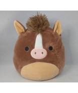 Squishmallow Brisby the Horse 8&quot; Plush kellytoy  plush collectible Brown... - £9.38 GBP