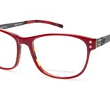 NEW PRODESIGN DENMARK 6602 c.4022 RED EYEGLASSES FRAME 53-16-130 B39mm J... - $83.29