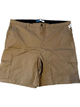Men&#39;s Old Navy Cargo Straight Leg Elastic waistband Brown Shorts Size 54... - $21.89