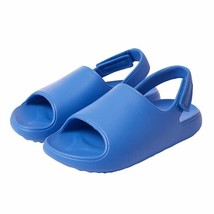32 Degrees Youth Medium 13-1 Blue Cushion Strap Slide Sandal NWT - £7.74 GBP