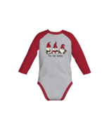 Holiday Time Baby&#39;s Long Sleeve Raglan Bodysuit, Sizes 0-3 Months - £10.11 GBP