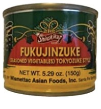 Shirakiku Fukujinzuke Seasoned Vegetables Tokyozuke Style 5.29 Oz Lot Of 6 Cans - $59.39