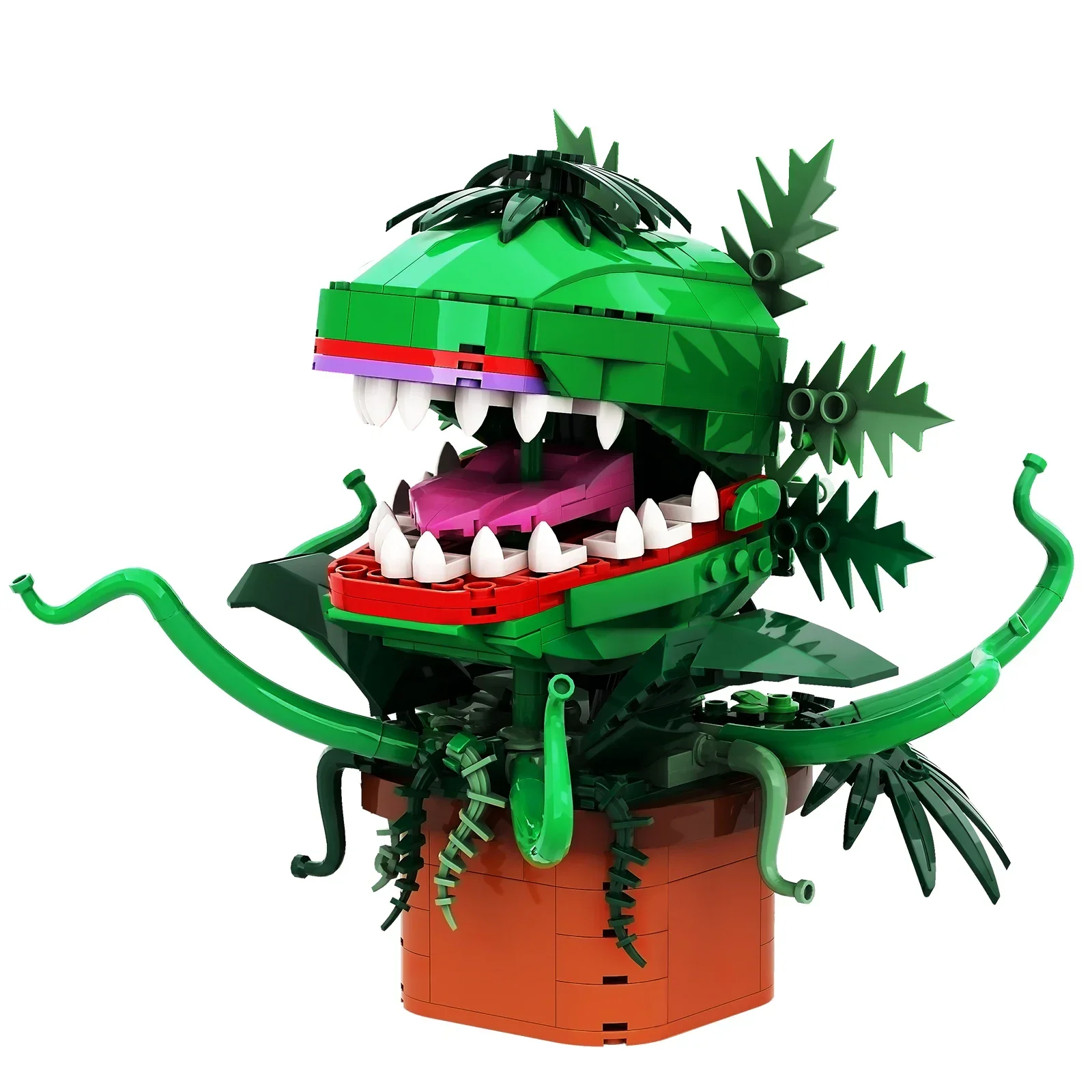 The Little Shop Horrors Piranha Flower Plant Model Game Role with Paper Manual - £32.54 GBP