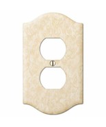 Creative Accents Honey Vinyl Bonded Steel - 1 Duplex Outlet Wallplate 9V... - $9.79 CAD