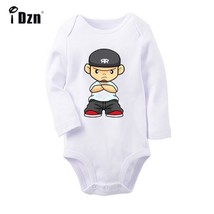 hip hop boy Newborn Jumpsuit Bodysuit Baby Long Sleeve Romper Clothes Outfit Set - £8.33 GBP