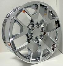 Chevy 22&quot; Chrome Honeycomb Wheels Rims For 2000-18 Silverado Tahoe Suburban Z71 - £1,074.11 GBP