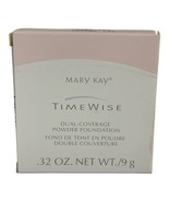 Mary Kay Timewise Dual Coverage Powder Foundation Ivory 104 D Shape New - $24.67 CAD