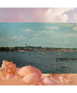 Marblehead MA Harbor View Boats Vtg Postcard 1973 Vacation Combine Shipp... - $180.38 MXN
