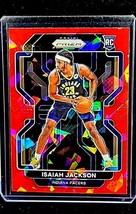 2021 2021-22 Panini Prizm Red Cracked Ice #309 Isaiah Jackson RC Rookie Pacers - £2.26 GBP