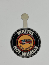 Original Hot Wheels Redline Era Hairy Hauler Metal Collectors Button - £10.16 GBP