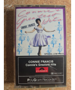 CONNIE FRANCIS - Connie&#39;s Greatest Hits - Cassette Tape - 1982 Polygram ... - $10.43 CAD