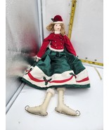 A Special Place Ice Skate Christmas Doll Shelf Sitter   2002 - $17.95