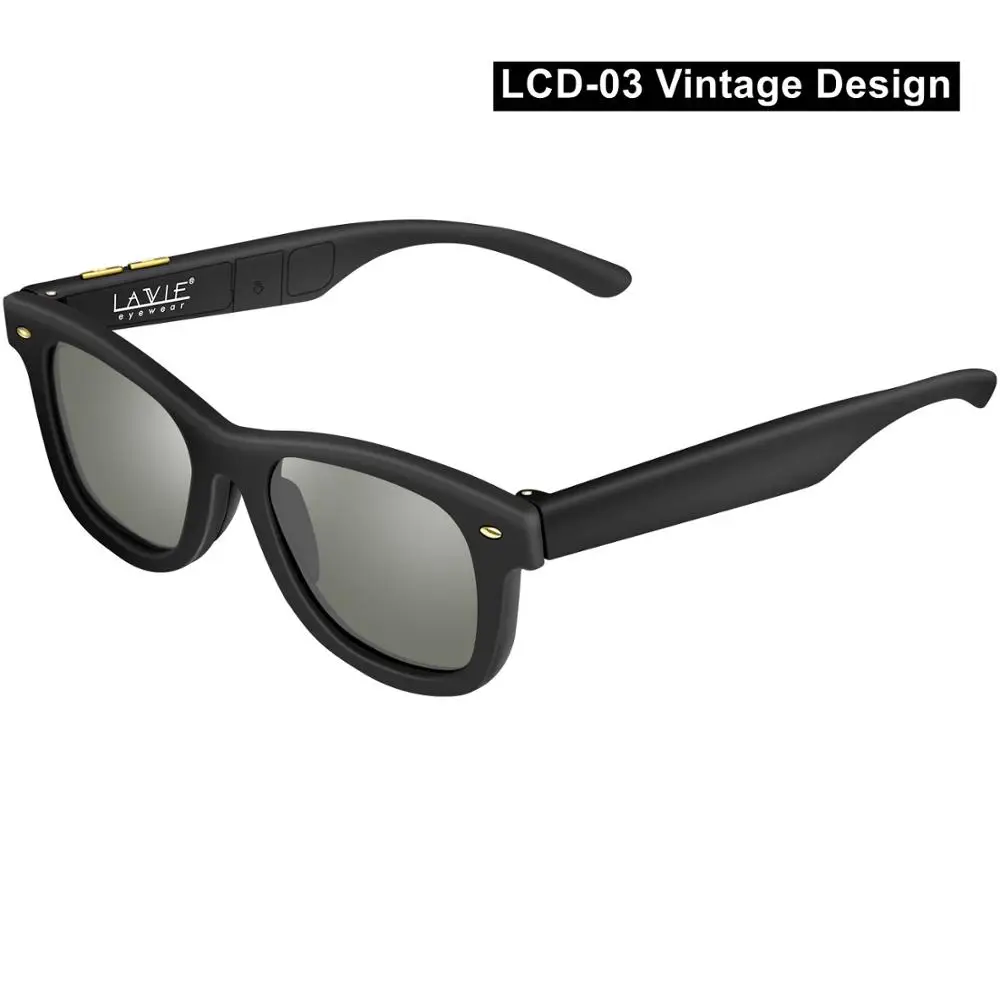 2025 Electronic Diming glasses LCD Original Design Liquid Crystal Polarized Lens - £77.51 GBP