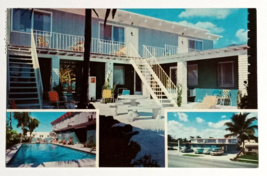 Helen Apartments &amp; Motel Palm Trees West Palm Beach FL Dexter Postcard 1957 - £7.83 GBP