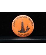 Chicago John Hancock Center Building Skyline Vintage 2.25" Button Pin Pi... - $13.00