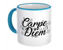Carpe Diem Quote Sign : Gift Mug Seize The Day Cool Poster Adventurer Tr... - £12.68 GBP