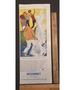 Vintage Print Ad Acushnet Golf Balls Beckhoff Art Buy War Bonds 1945 13.... - £9.19 GBP