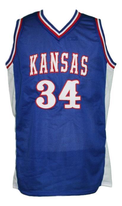 paul pierce custom college basketball jersey new sewn blue any size