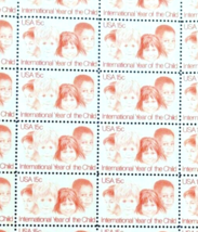 Scott 1772 International Year of the Child 1979 15¢ Stamps Sheet of 50 - £3.07 GBP