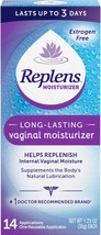 Replens Long Lasting Vaginal Moisturizer, 14 Applications 1.23 oz (Pack of 2) - £50.61 GBP